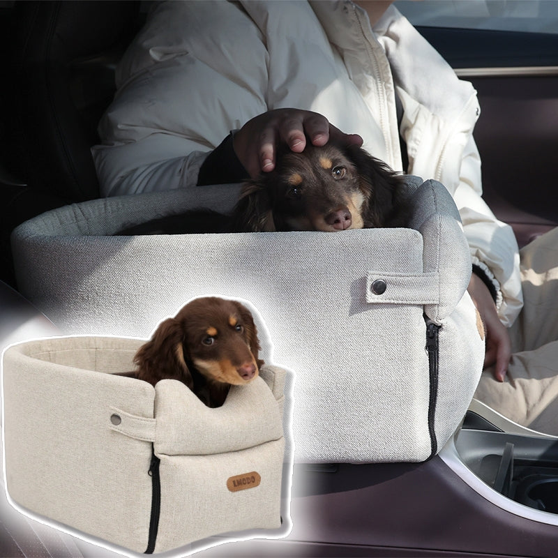 Pet Car Seat Bed Portable Travel Carrier Safety Transport Bag