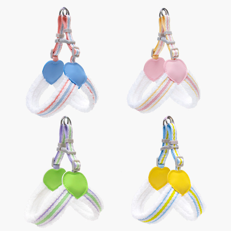 Pet Breathable Chest Vest Leash Walking Control Strap