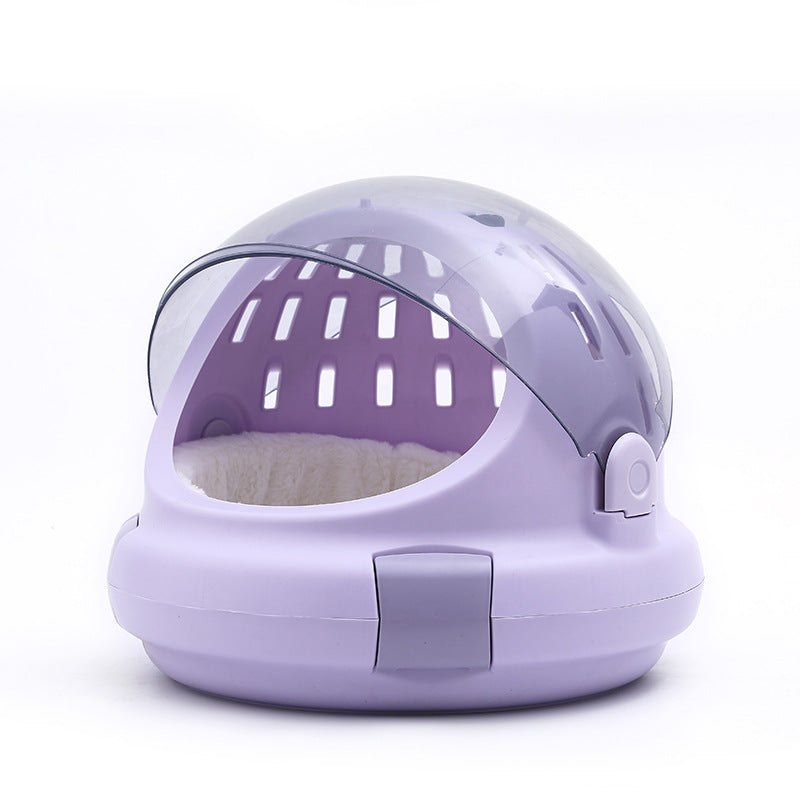 Panoramic Space Capsule Pet Carrier With Inner Cushion