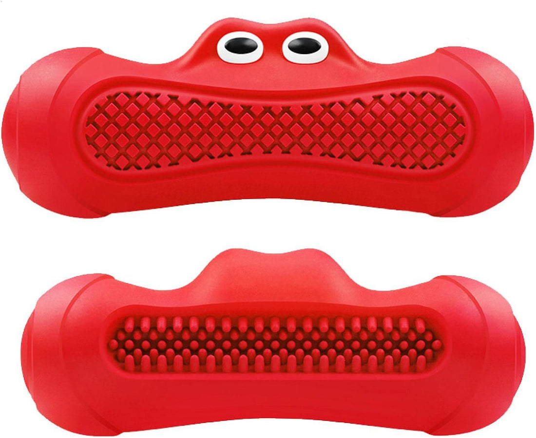 Pet Rubber Rugby Chew Teething Interactive Toy