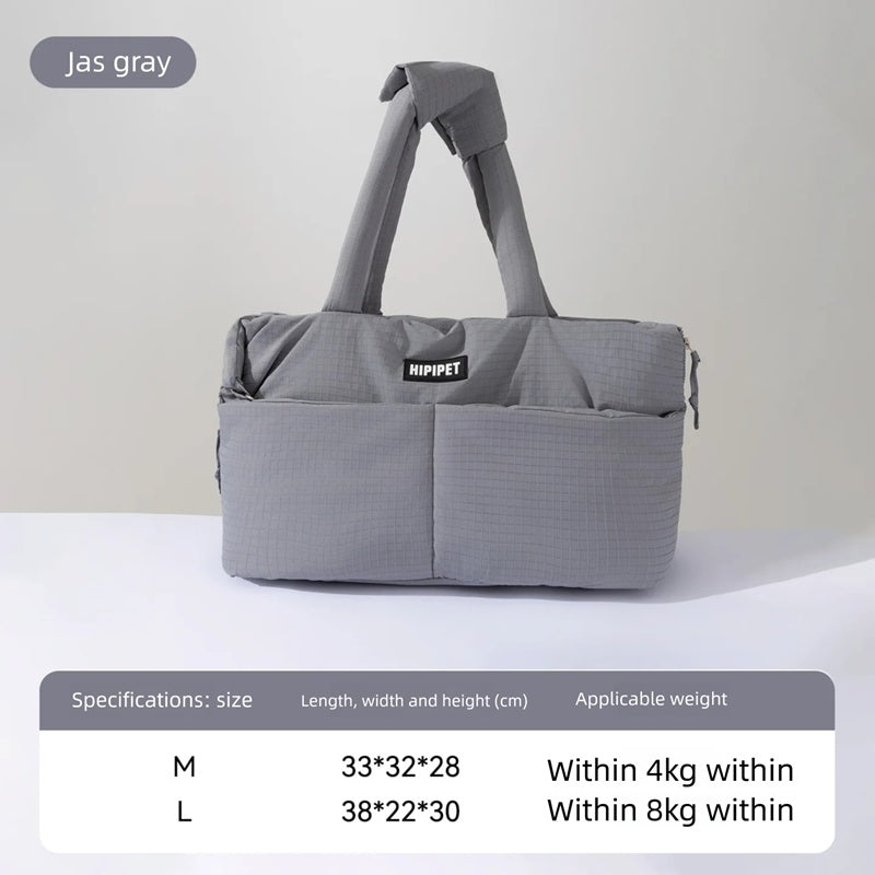 Portable Pet Car Seat With Adjustable Safety Leash And Carrier