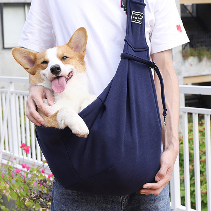 Portable Cotton Pet Travel Carrier Shoulder Bag For Outdoor Use