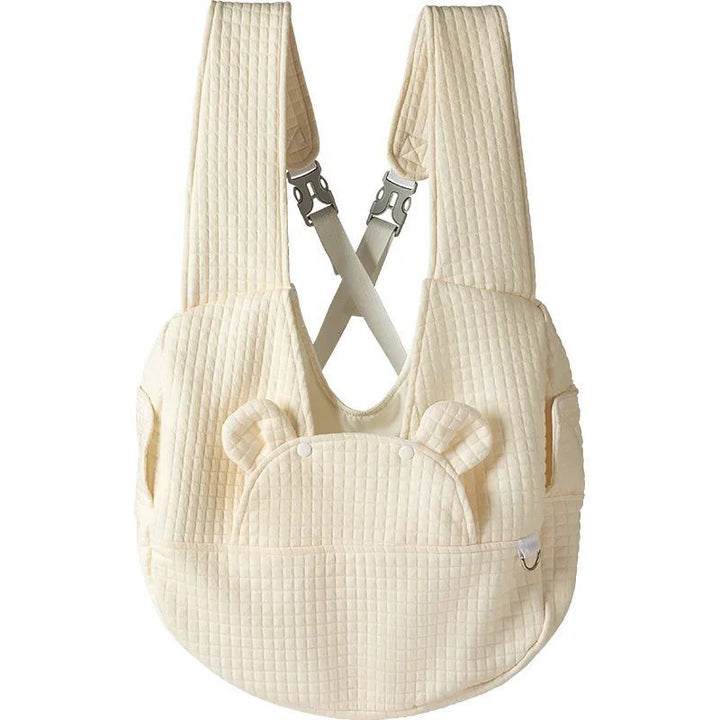Pet Backpack Carrier Breathable Travel Chest Bag Outdoor Use