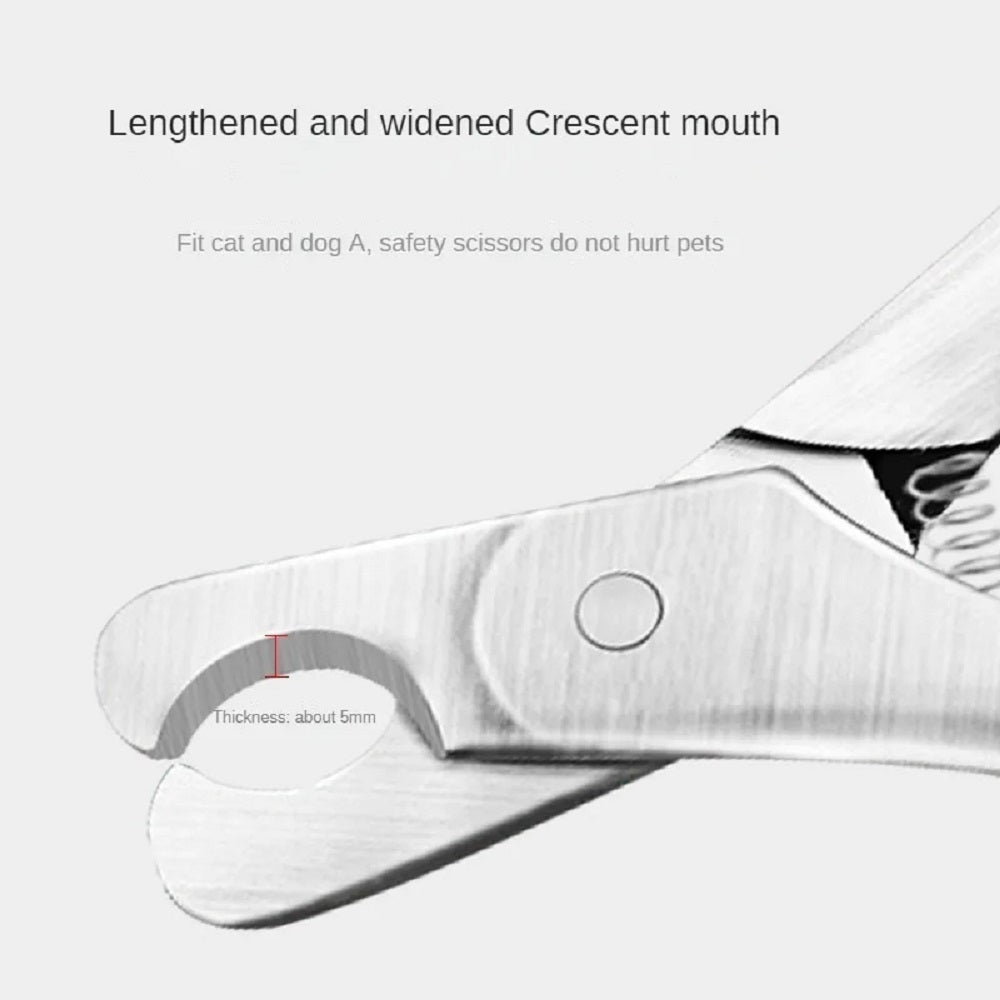Professional Pet Nail Clipper Sharp Safety Grooming Tool