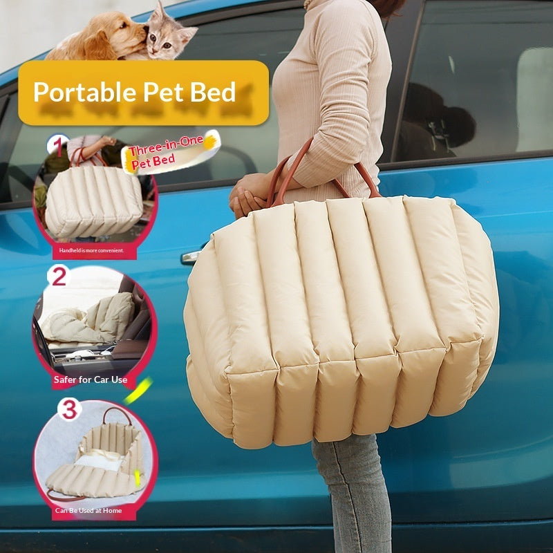 Portable Pet Carrier Bag For Car Travel Use