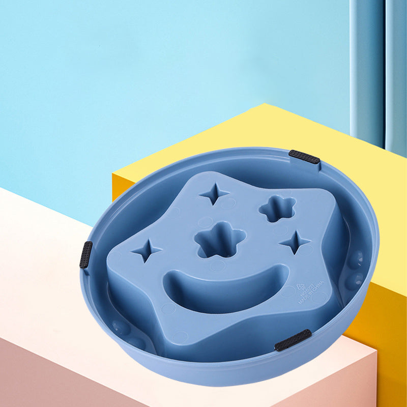 Pet Moon Star Slow Feeding Large Capacity Bowl