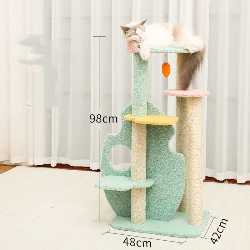 Pet Large Scratching Post Interactive Play Toy