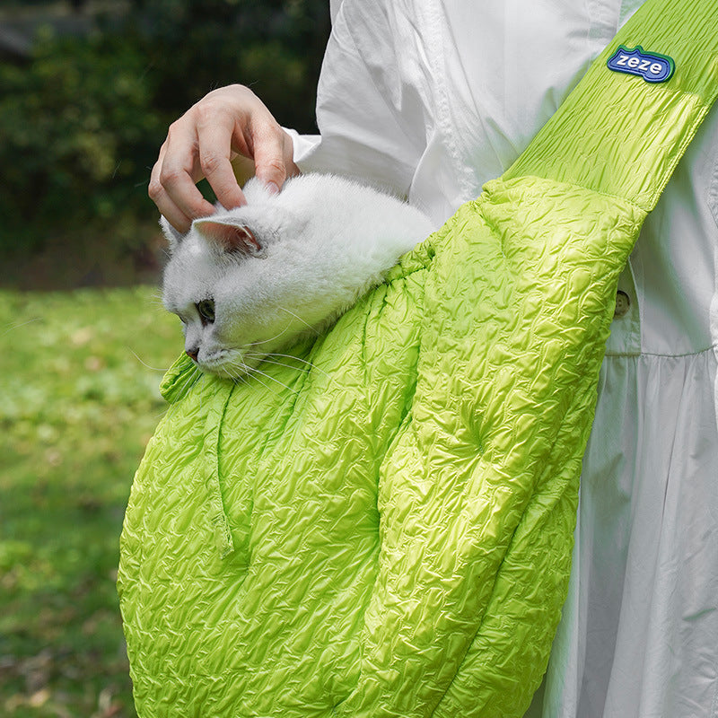 Portable Shoulder Pet Carrier Bag For Small Pets Warm Use