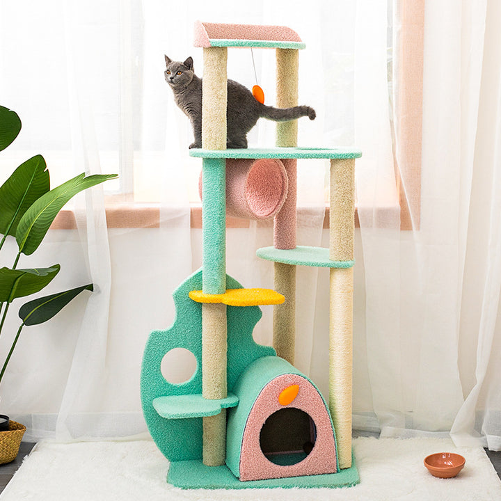 Pet Large Scratching Post Interactive Play Toy