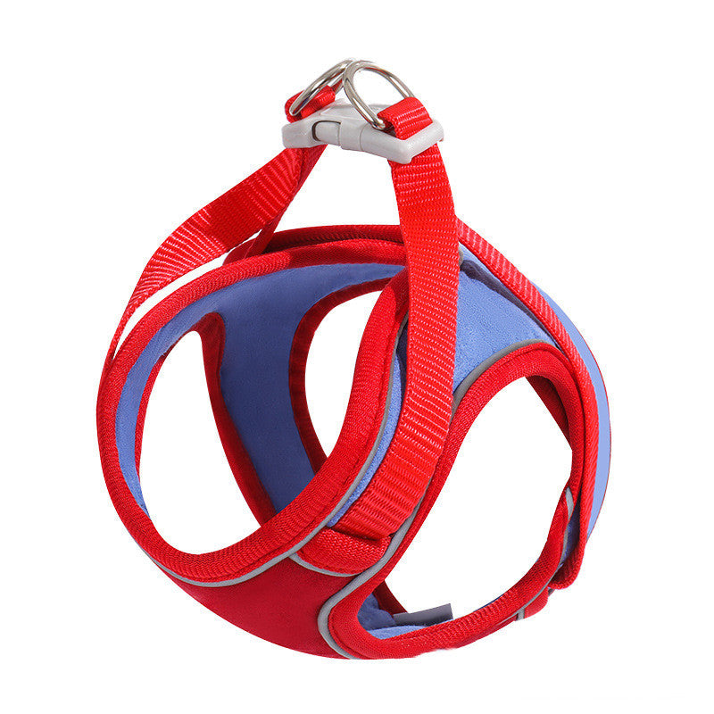 Anti Escape Reflective Pet Harness And Leash Set