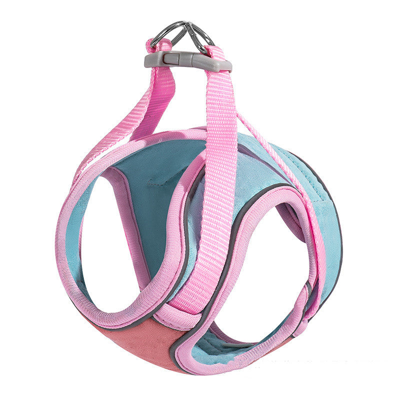 Anti Escape Reflective Pet Harness And Leash Set