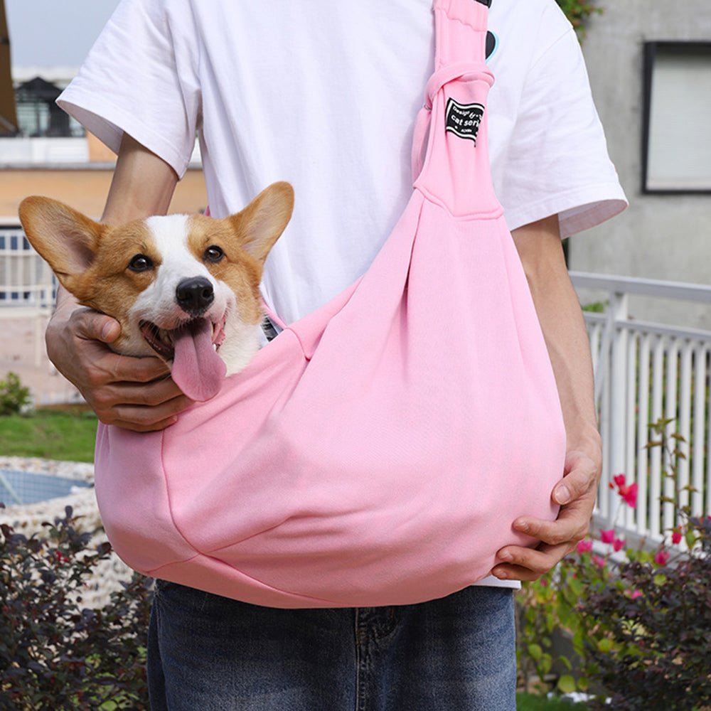Portable Cotton Pet Travel Carrier Shoulder Bag For Outdoor Use