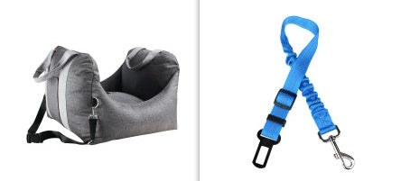 Pet Car Carrier Seat Waterproof Travel Safety Mesh Bed Bag