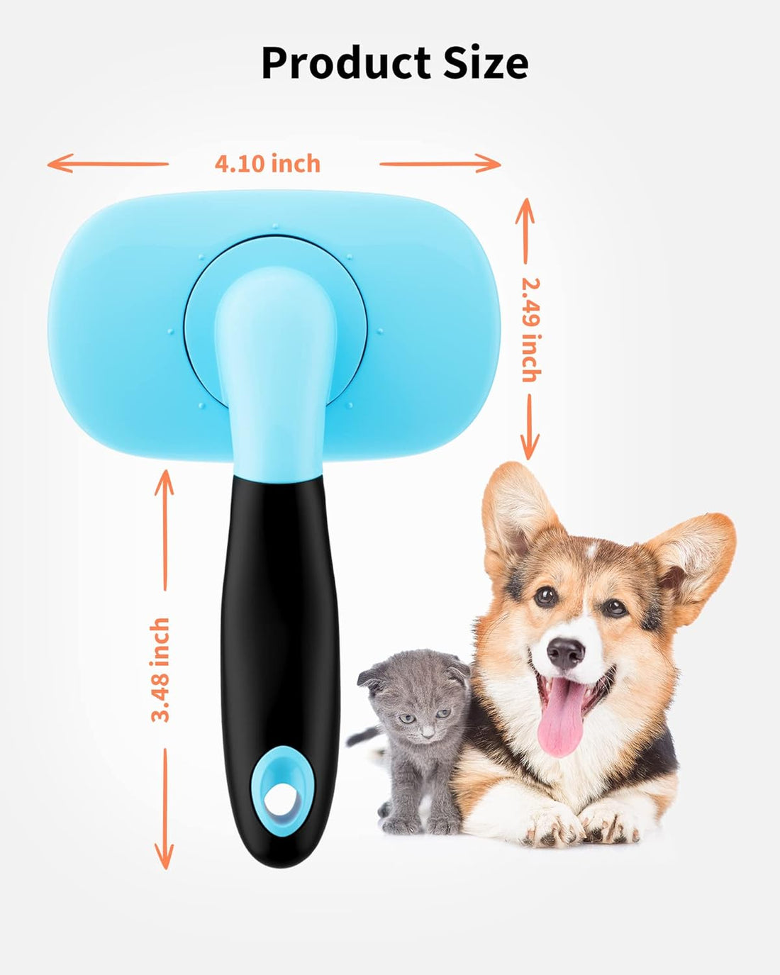 Pet Grooming Brush Shedding Hair Removal Care Tool