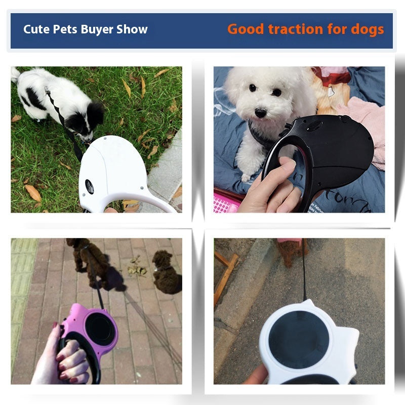 Pet Automatic Retractable Leash Handheld Walking Rope