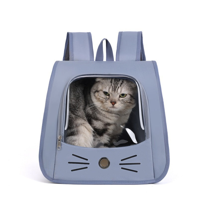 Pet Backpack Carrier Breathable Outdoor Travel Transport Bag