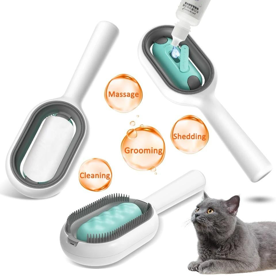 Pet Grooming Brush Dematting Hair Removal Comb With Tank