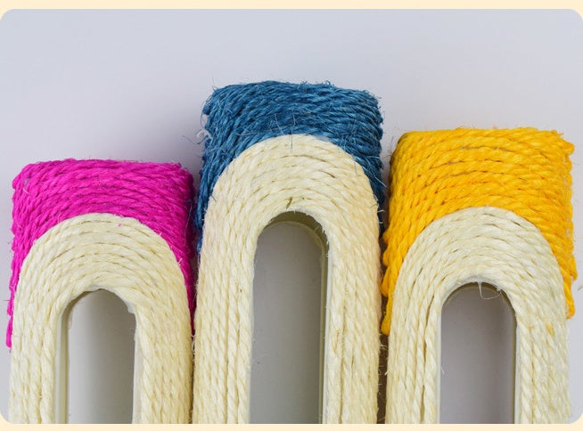 Pet Sisal Drum Interactive Scratching Toy Set
