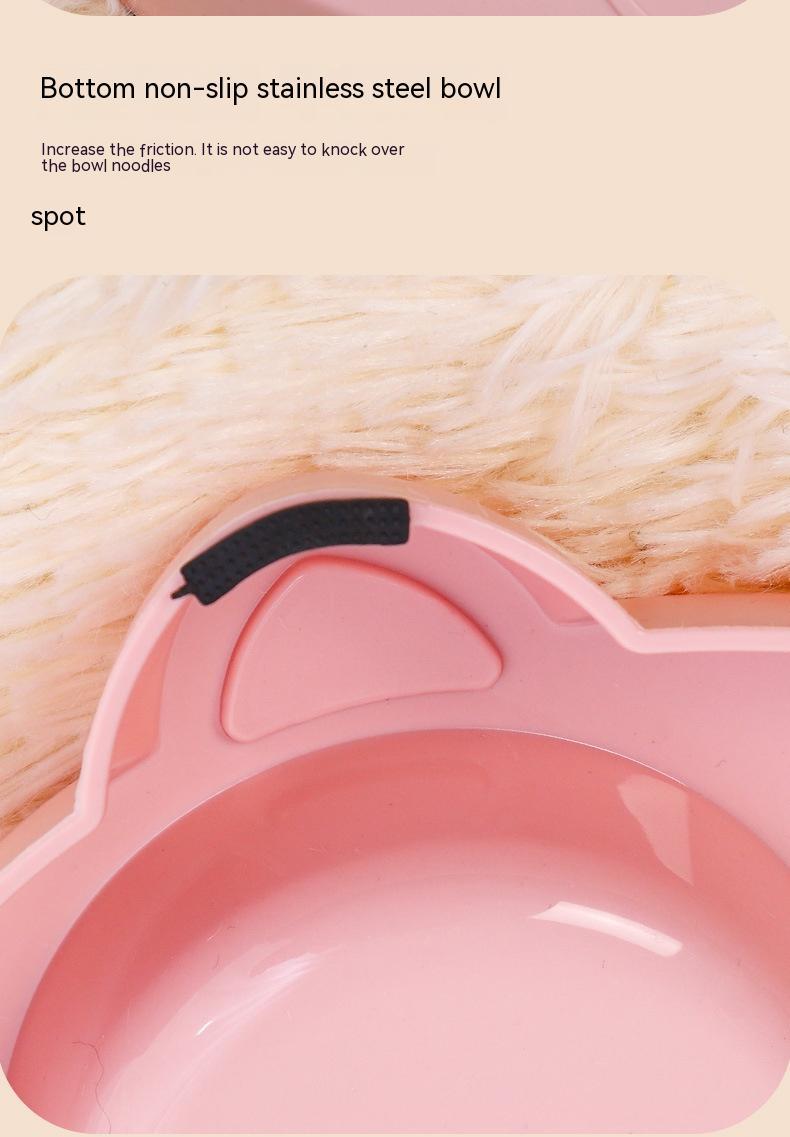 Pet Feeding Drinking Bowl Rice Basin